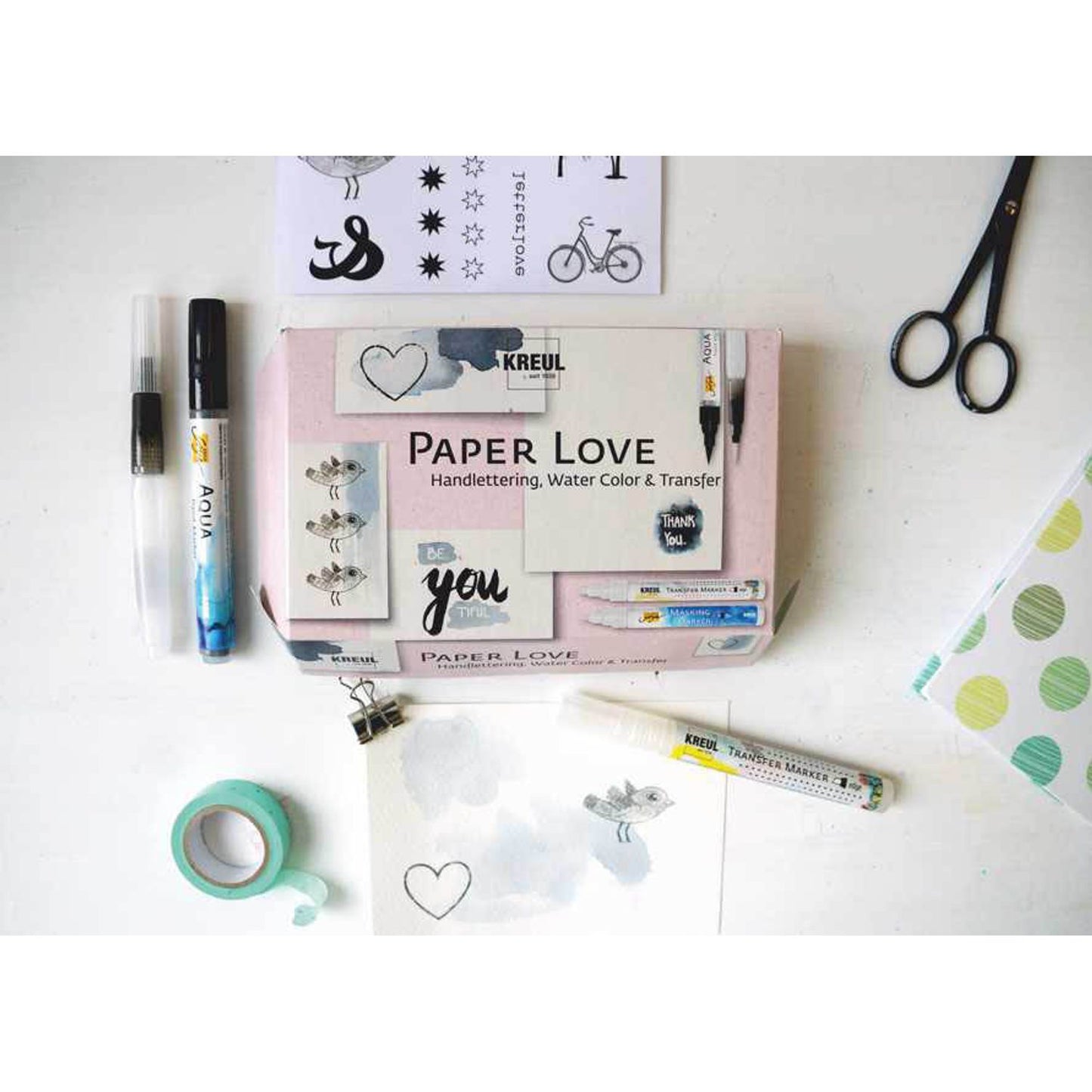 KREUL PaperLove Handlettering-Set schwarz | 49933