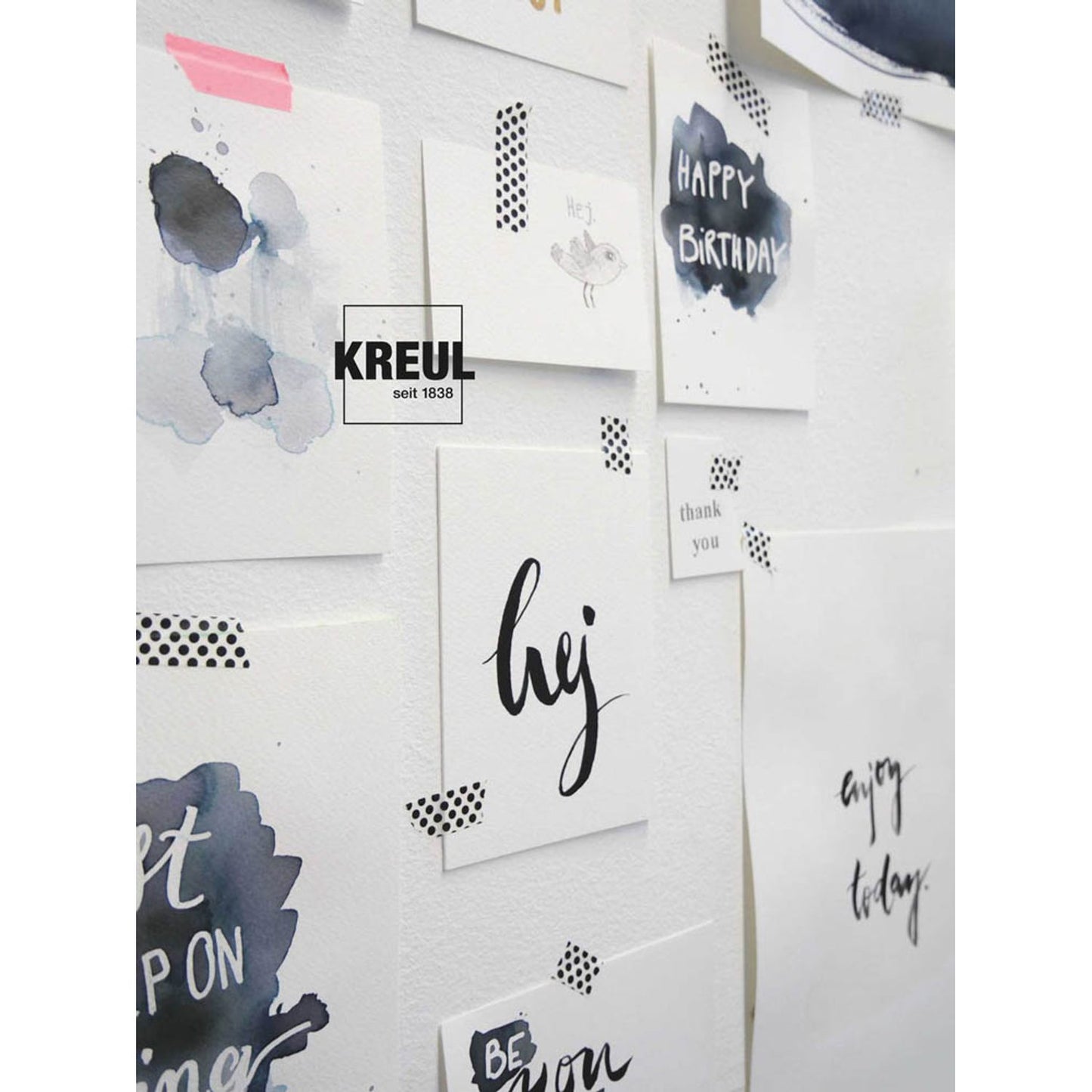 KREUL PaperLove Handlettering-Set schwarz | 49933