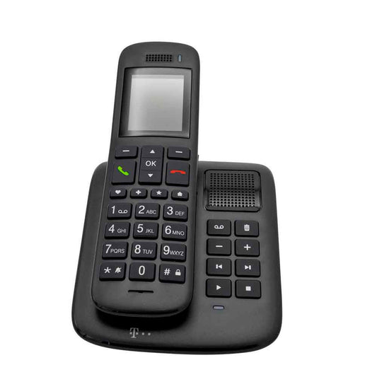 Telekom Sinus A32 Schnurloses Telefon mit Anrufbeantworter ebenholz | 40863131