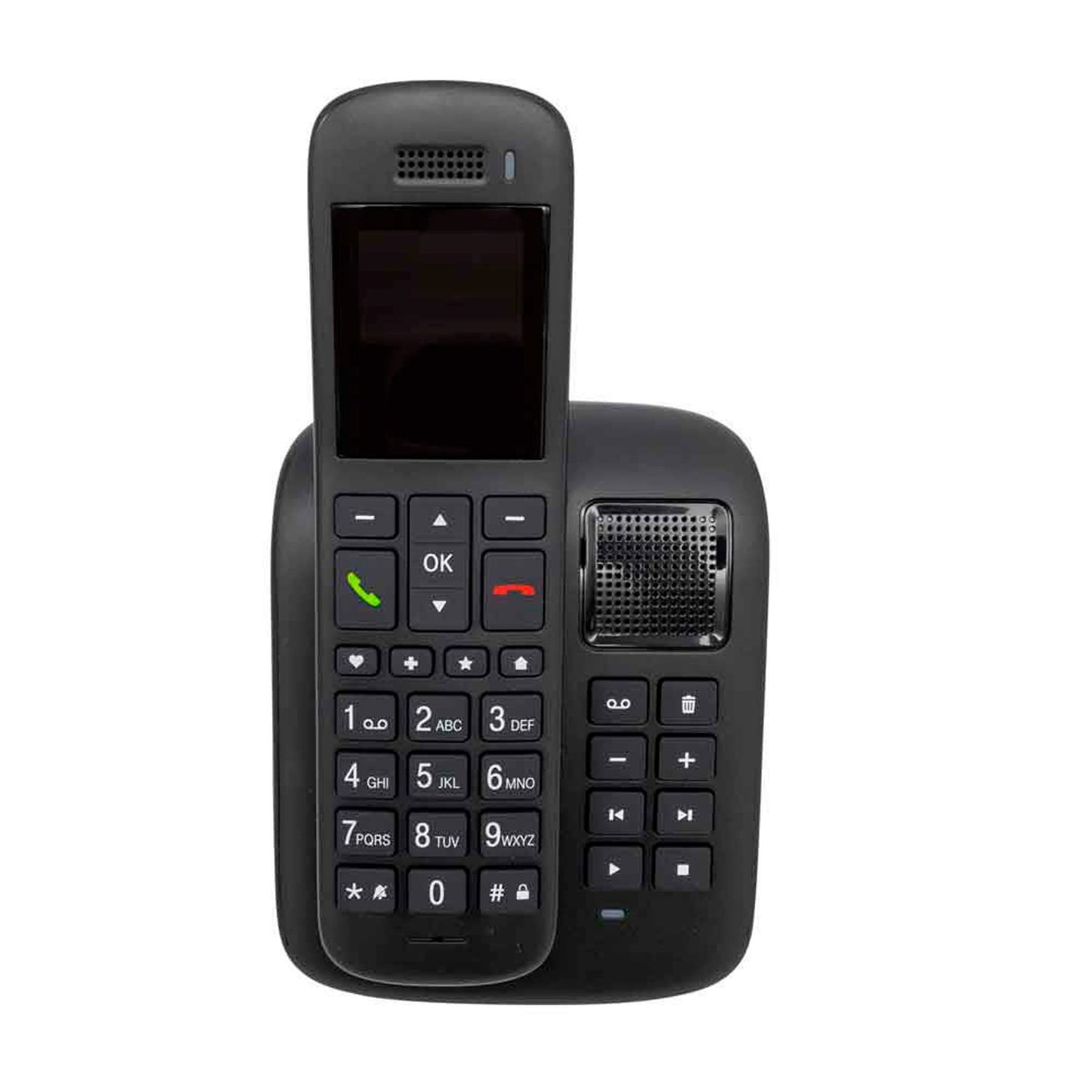 Telekom Sinus A32 Schnurloses Telefon mit Anrufbeantworter ebenholz | 40863131