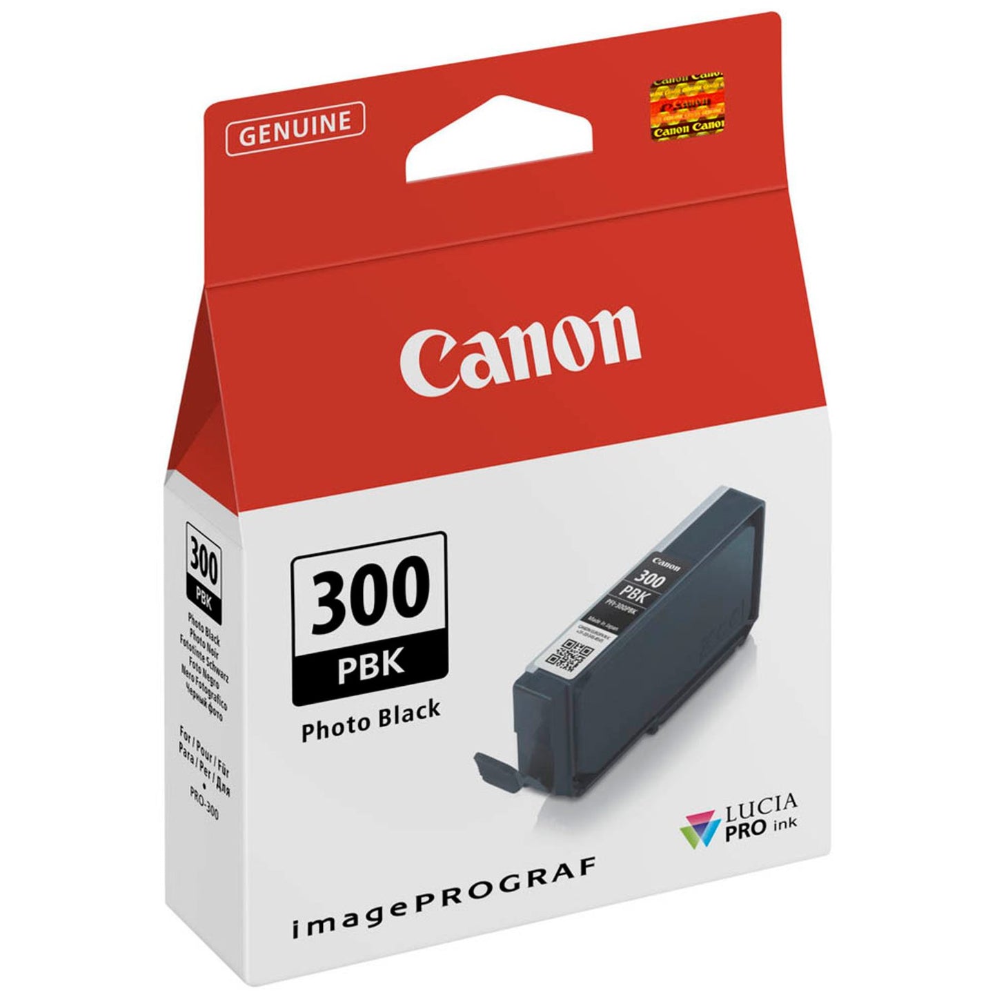 Canon PFI-300 Foto schwarz Druckerpatrone | 4193C001