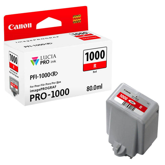 Canon PFI-1000 R rot Druckerpatrone | 0554C001