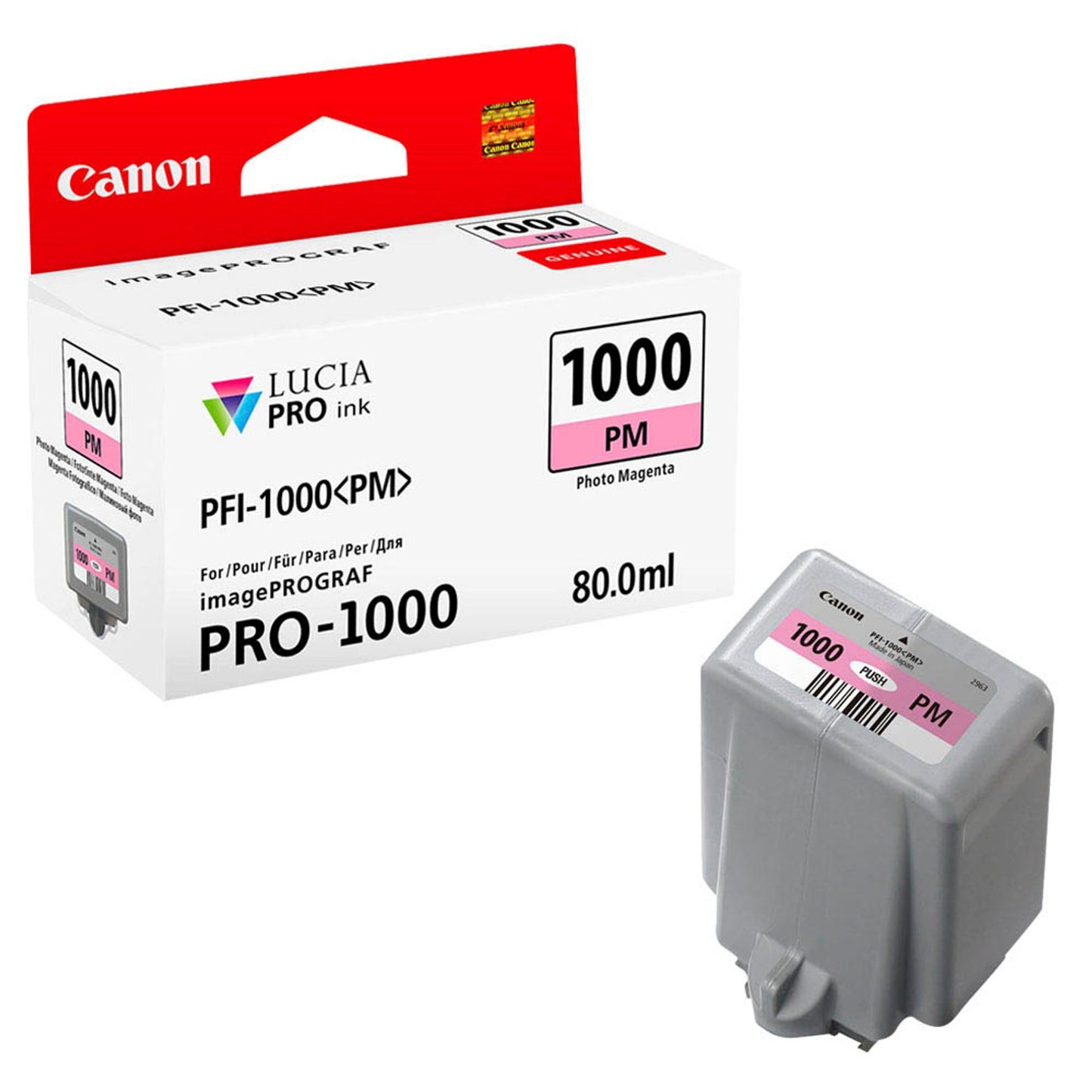 Canon PFI-1000 PM Foto magenta Druckerpatrone | 0551C001