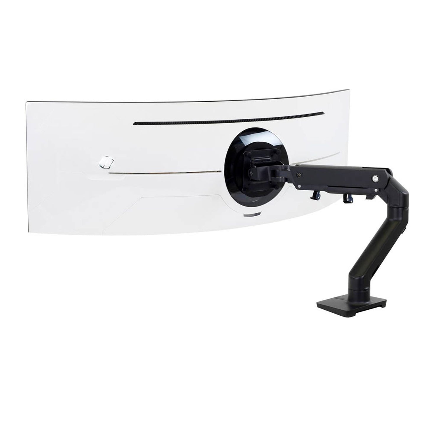 ergotron Monitor-Halterung HX mit HD-Gelenk für 1 Monitor, Tischklemme, Tischbohrung