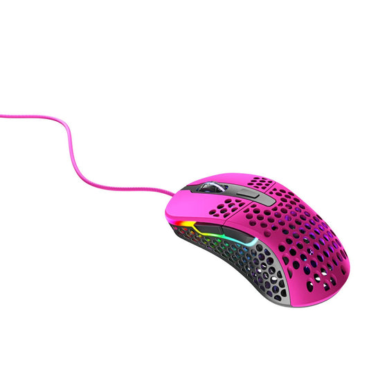 CHERRY XTRFY M4 RGB Gaming Maus kabelgebunden pink | XG-M4-RGB-PINK