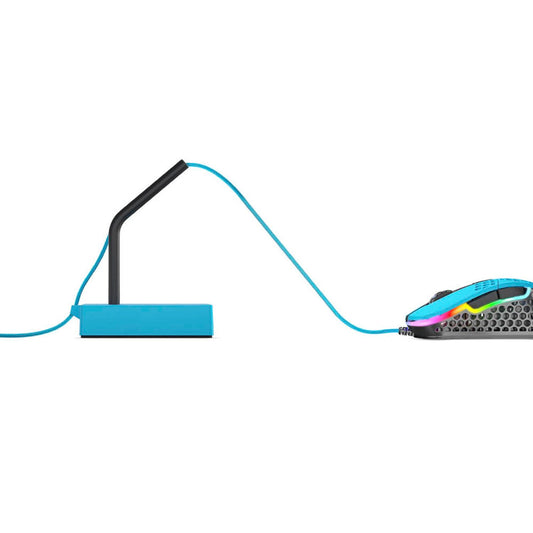 CHERRY XTRFY Mauskabelhalter B4 blau für Mauskabel, Tischständer | XG-B4-BLUE