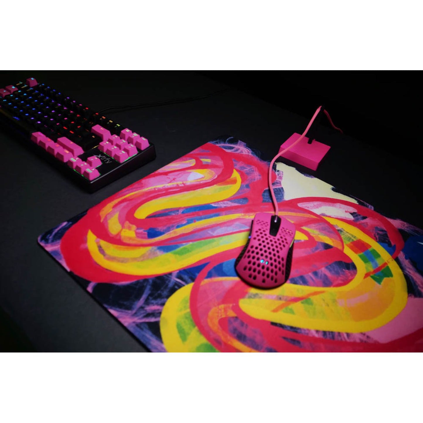 CHERRY XTRFY Gaming-Mousepad GP4 straßenpink | XG-GP4-L-PINK