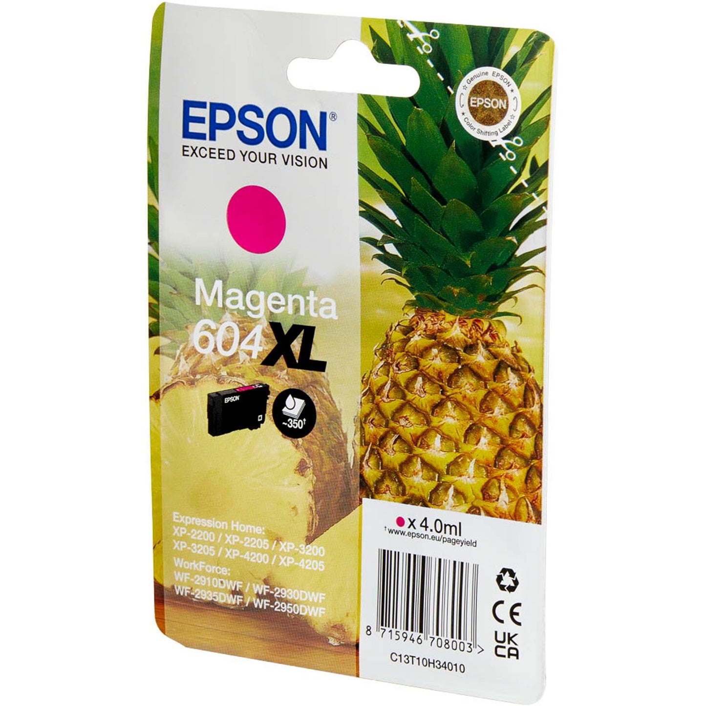 EPSON 604XL/T10H34 magenta Druckerpatrone | C13T10H34010