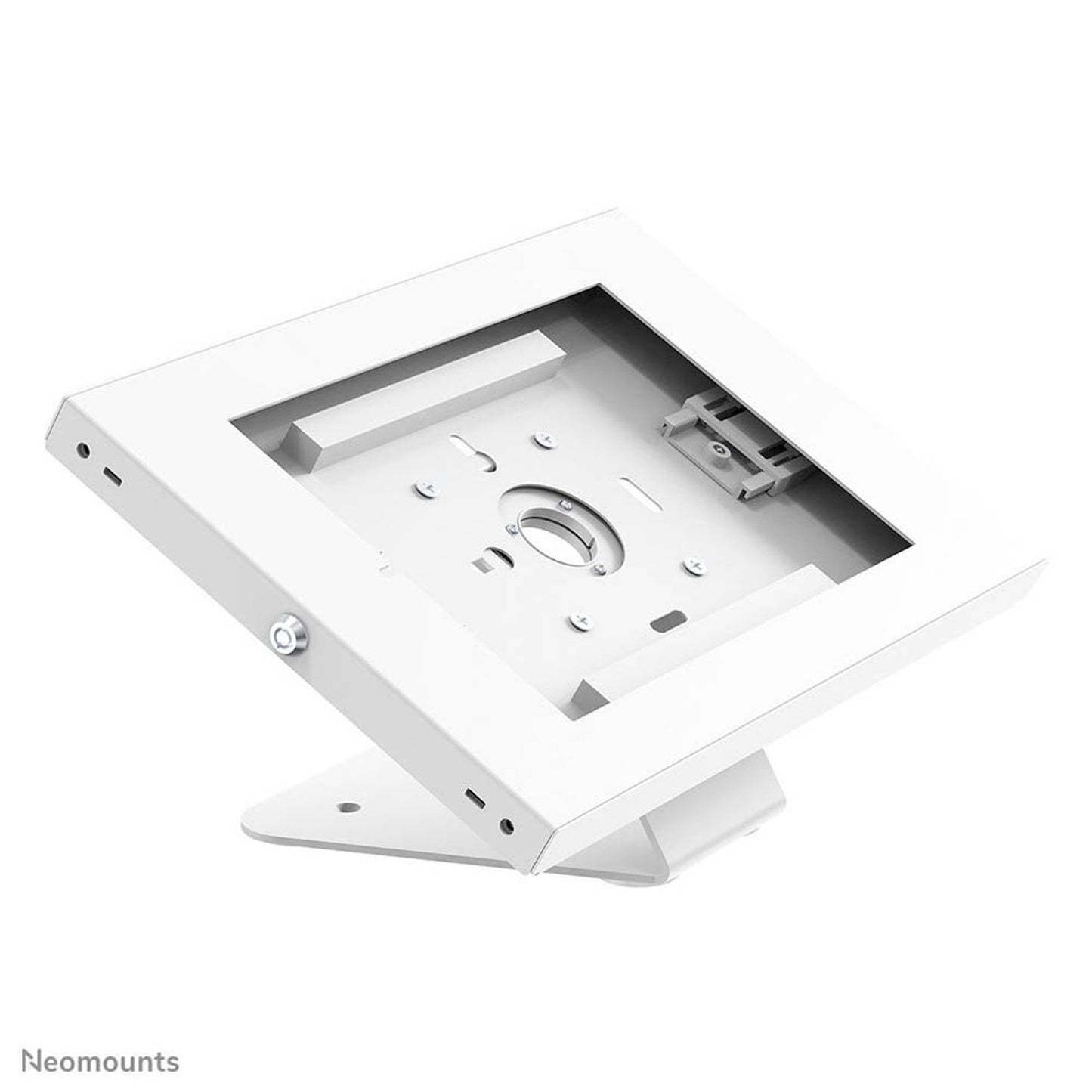 Neomounts Tablet-Ständer weiß für 1 Tablet, Tischbohrung, Wandhalterung | DS15-630WH1