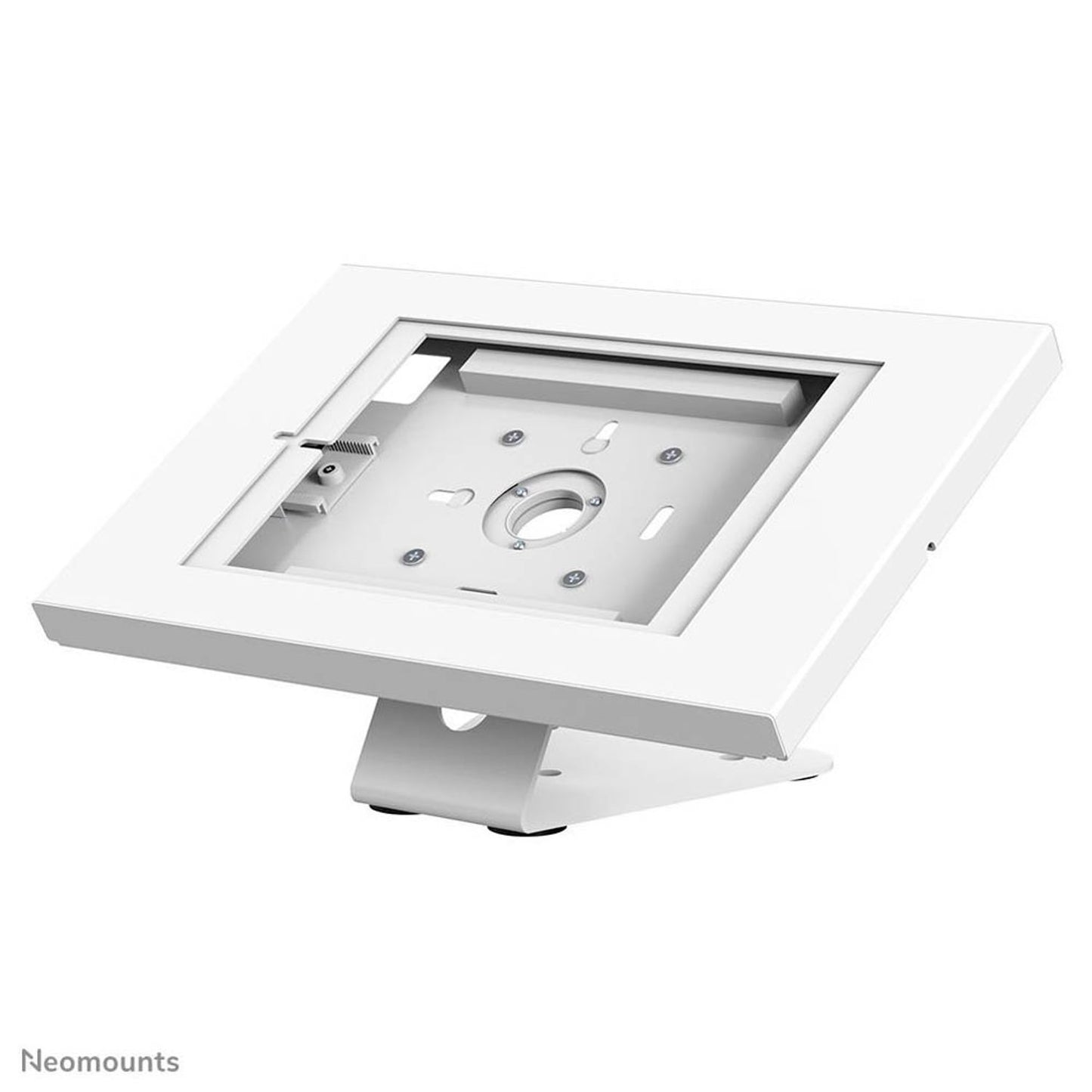 Neomounts Tablet-Ständer weiß für 1 Tablet, Tischbohrung, Wandhalterung | DS15-630WH1