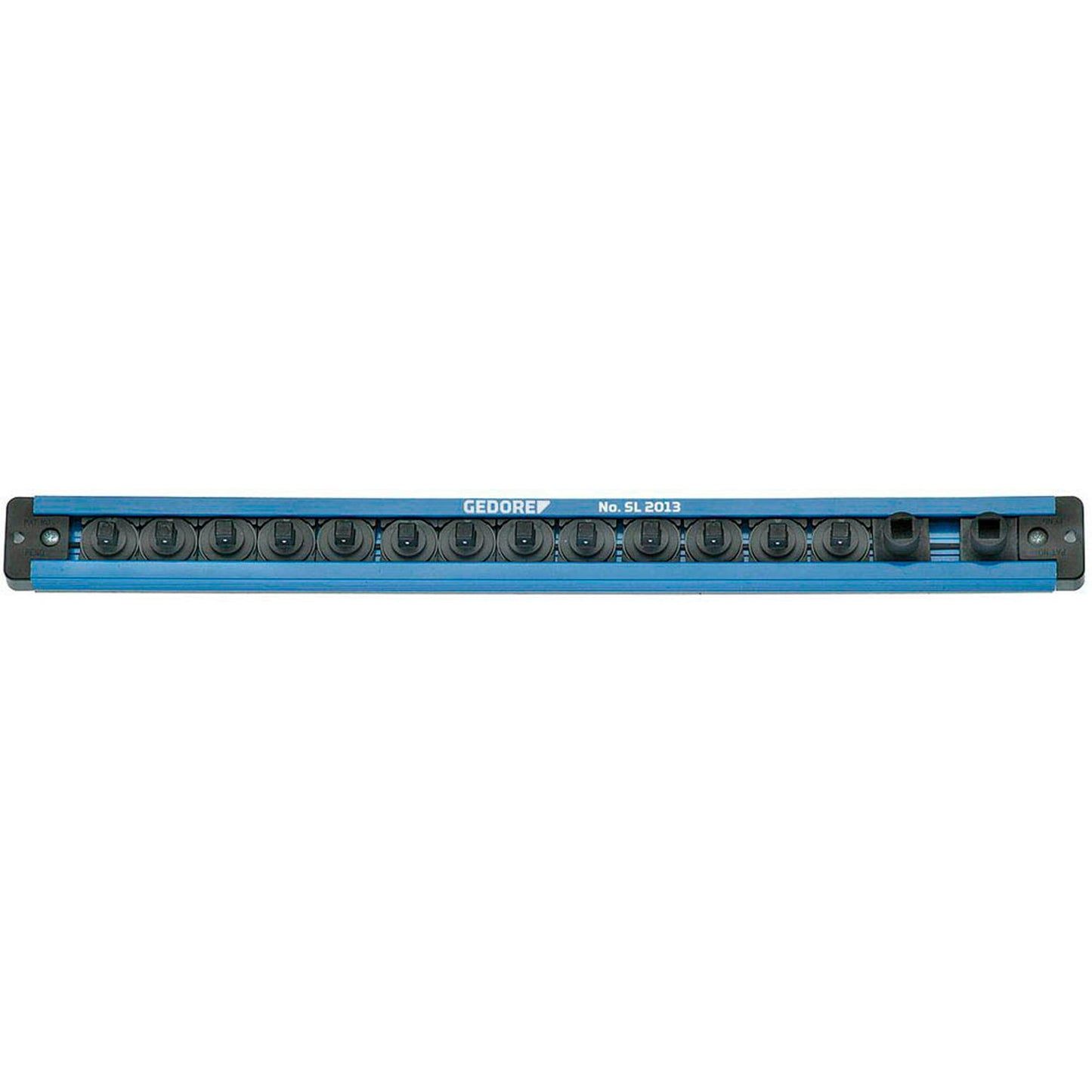 GEDORE Steckleiste magnetisch für Steckschlüsseleinsätze 1/2 Zoll 580 x 33 mm | SL 1916