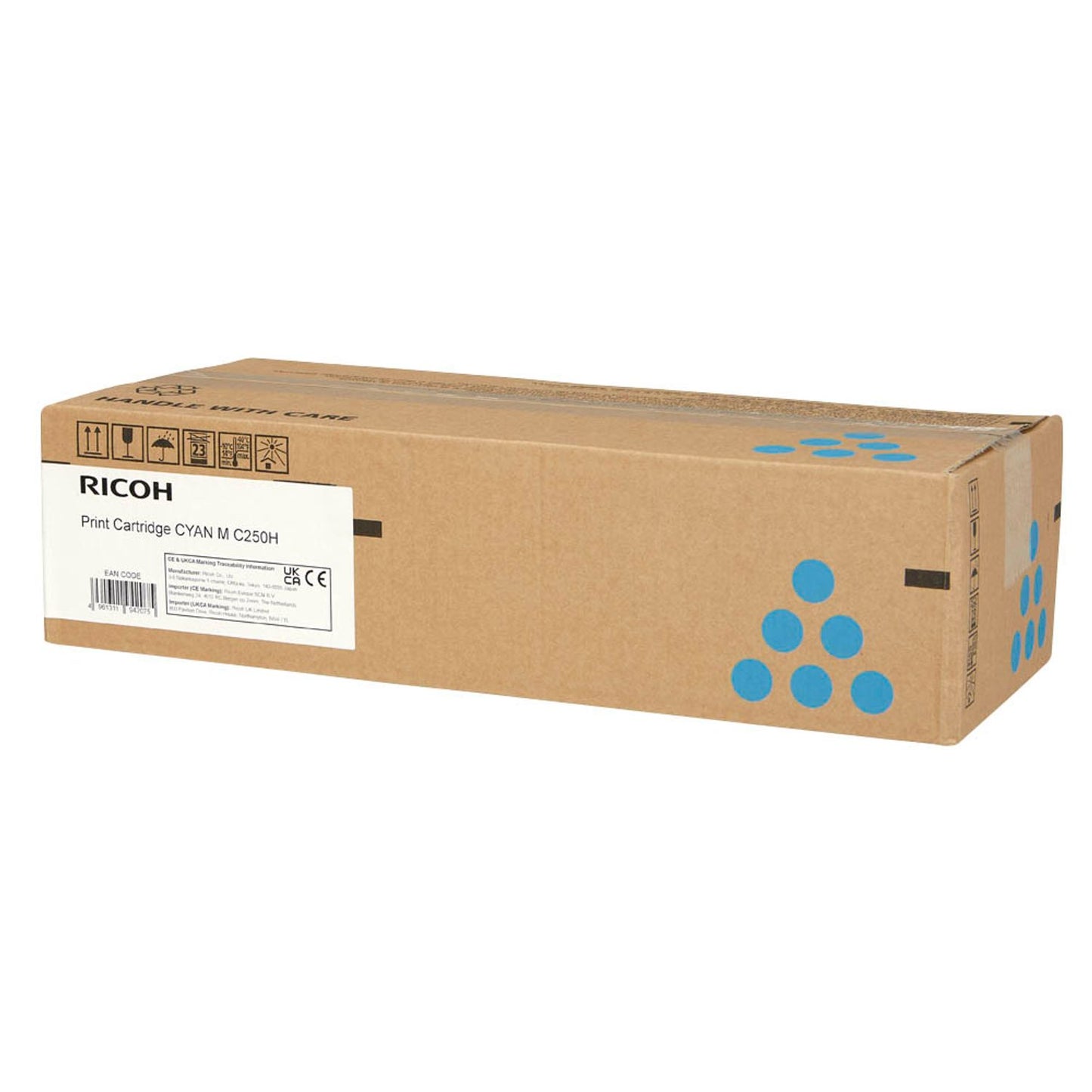 RICOH M C250H cyan Toner | 408341