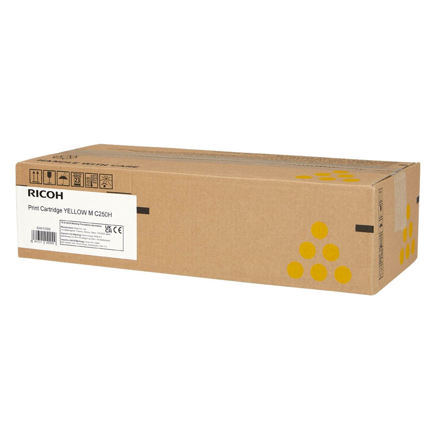 RICOH M C250H gelb Toner | 408343