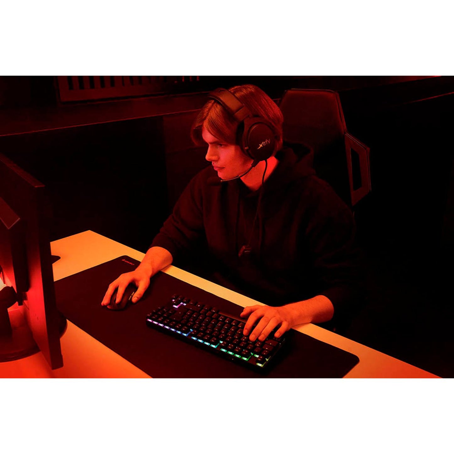 CHERRY MX 8.2 TKL Gaming-Tastatur kabellos schwarz | G80-3882LXADE-2
