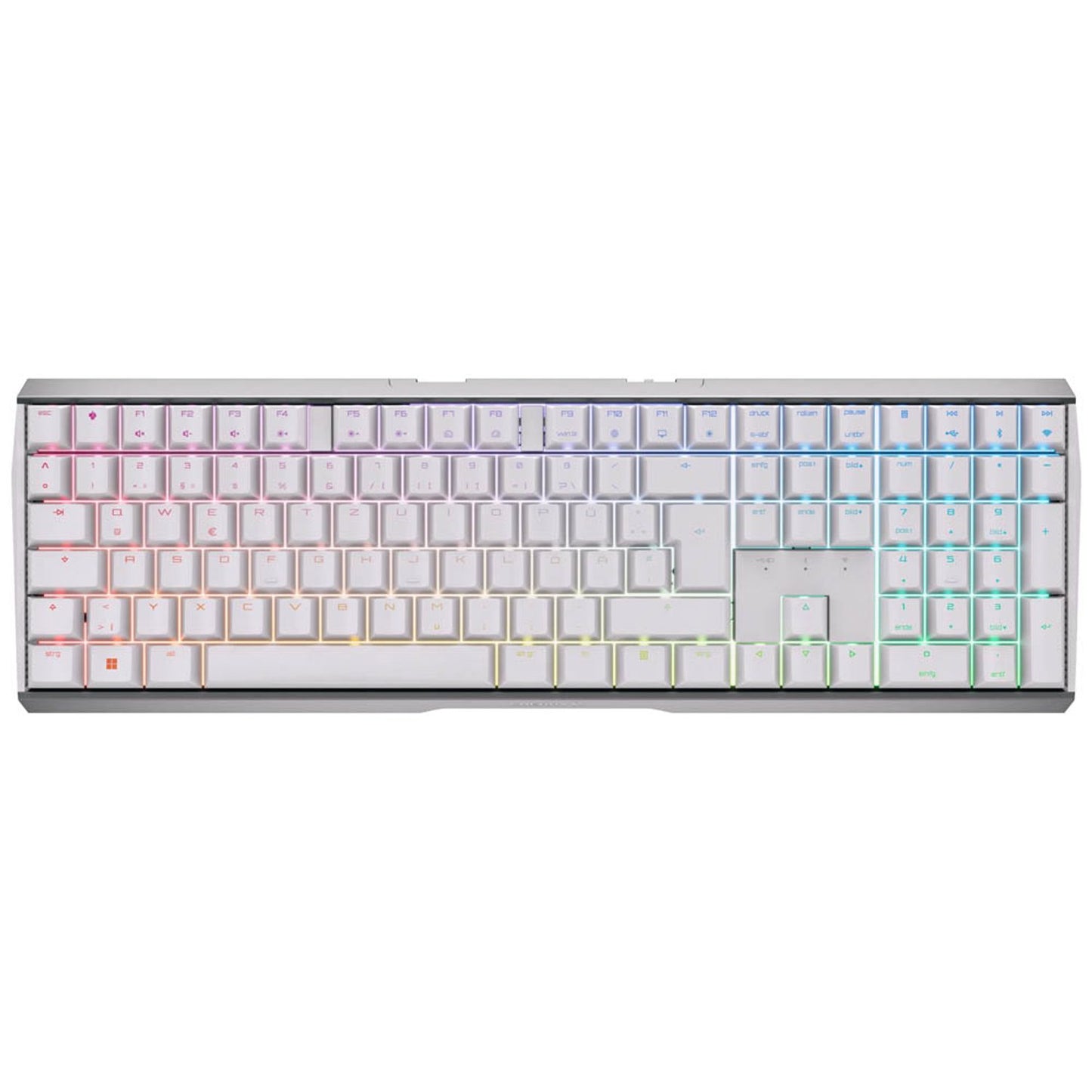 CHERRY MX 3.0S Gaming-Tastatur kabellos weiß | G80-3872LYADE-0