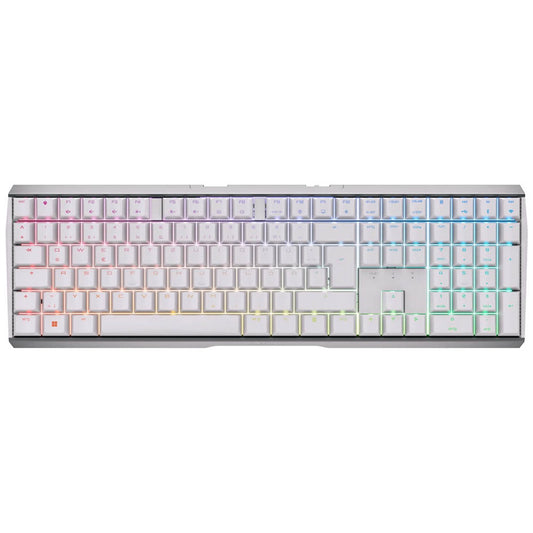 CHERRY MX 3.0S Gaming-Tastatur kabellos weiß | G80-3872LYADE-0