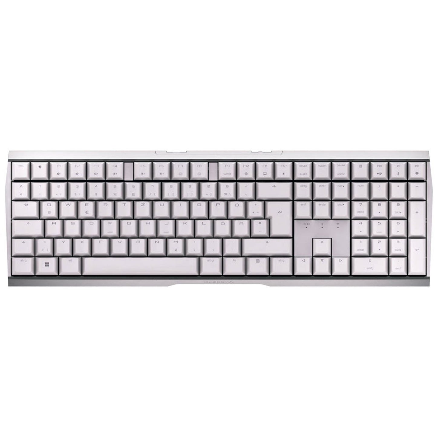 CHERRY MX 3.0S Gaming-Tastatur kabellos weiß | G80-3872LYADE-0