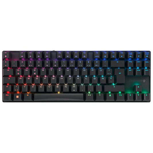 CHERRY MX 8.2 TKL Gaming-Tastatur kabellos schwarz | G80-3882LXADE-2