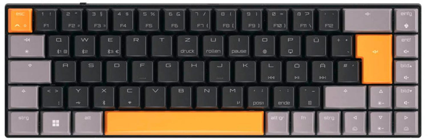 CHERRY MX-LP 2.1 COMPACT Gaming-Tastatur kabellos
