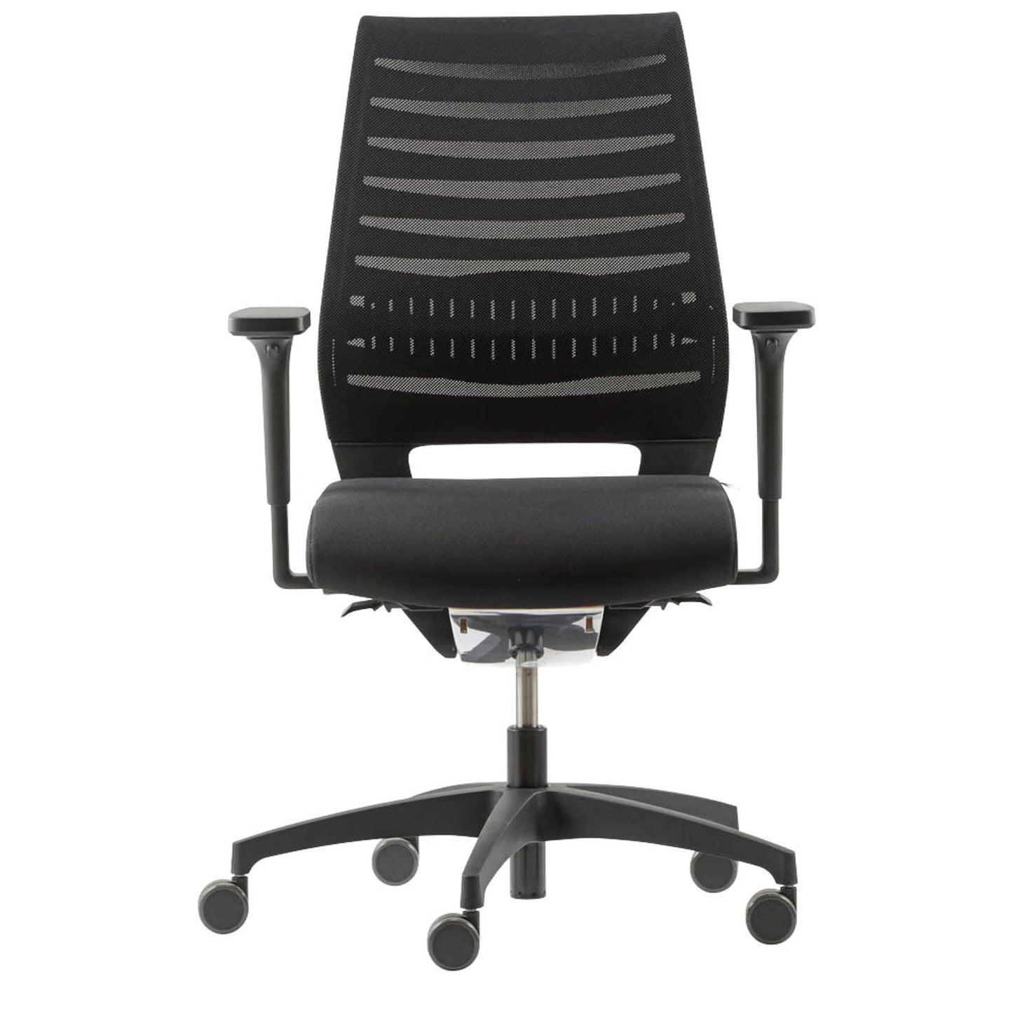 Dauphin Bürostuhl X-Code pure, Stoff schwarz, Gestell schwarz | XC 5380_SLP