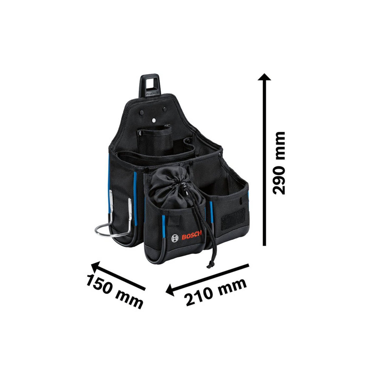 BOSCH Professional GWT 4 Werkzeugtasche | 1 600 A02 65T