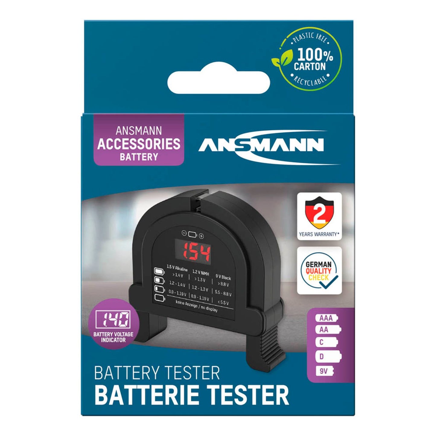 ANSMANN Batterietester | 4000001