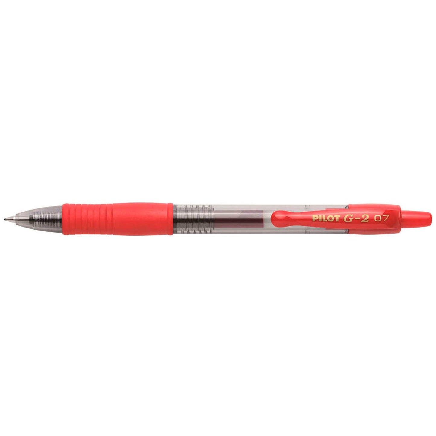 PILOT G2 Gelschreiber-Set schwarz/transparent, blau/transparent, rot/transparent, grün/transparent 0,4 mm, Schreibfarbe: farbsortiert | BL-G2-7-B/R/L/G-S4E SET2GO | 1 Pack = 4 St.