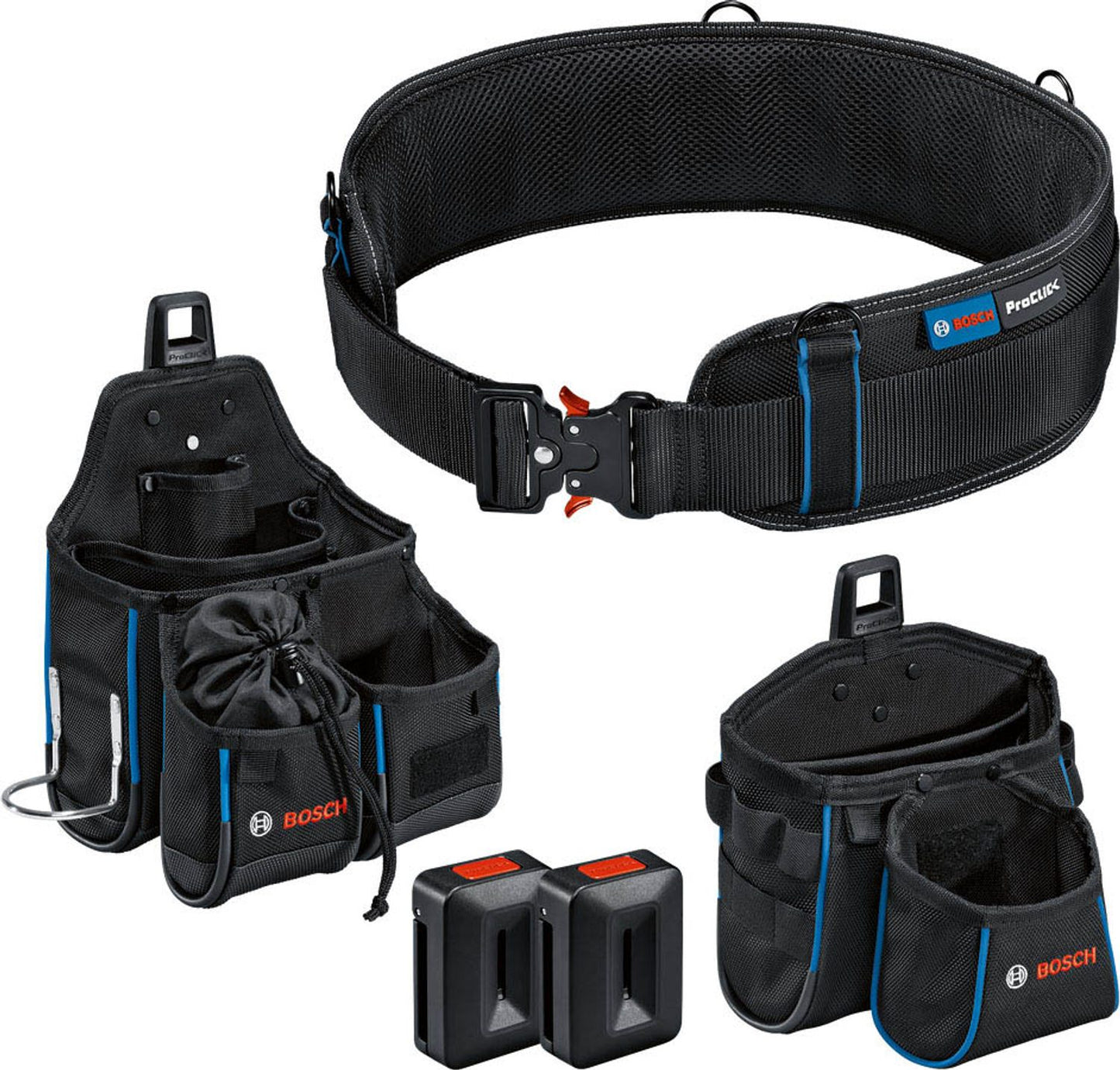 BOSCH Professional  Werkzeug-Gürteltasche 4-teilig