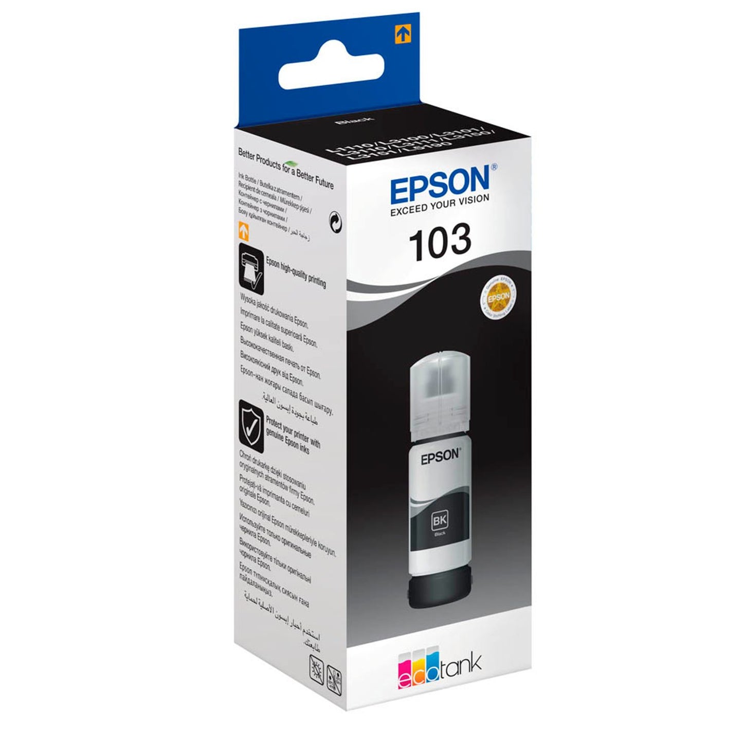 EPSON 103/T00S1 schwarz Tintenflasche | C13T00S14A10
