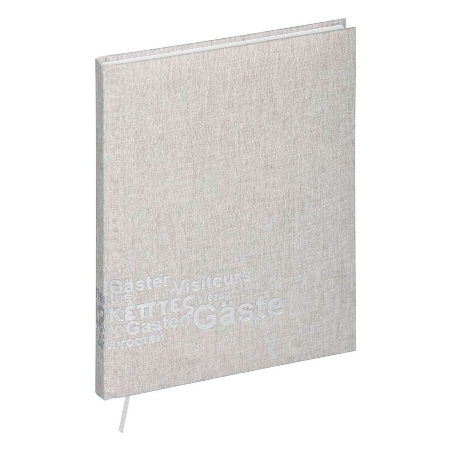 PAGNA Gästebuch Europa ca. DIN A4 blanko, beige Hardcover 128 Seiten | 30918-11