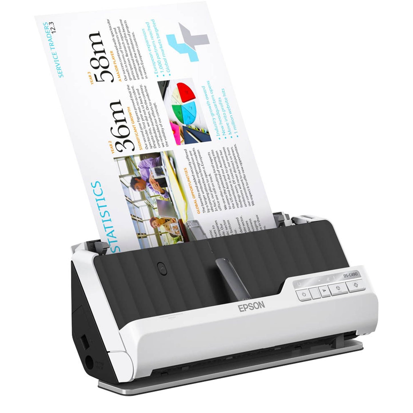EPSON DS-C490 Dokumentenscanner | B11B271401
