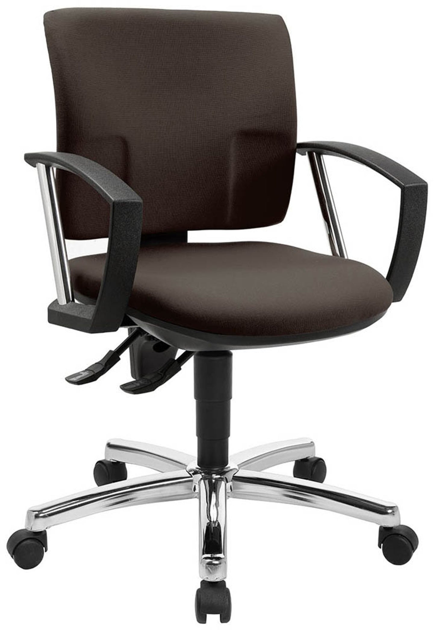 Topstar Bürostuhl Pro 30 chrom, Stoff, Gestell chrom