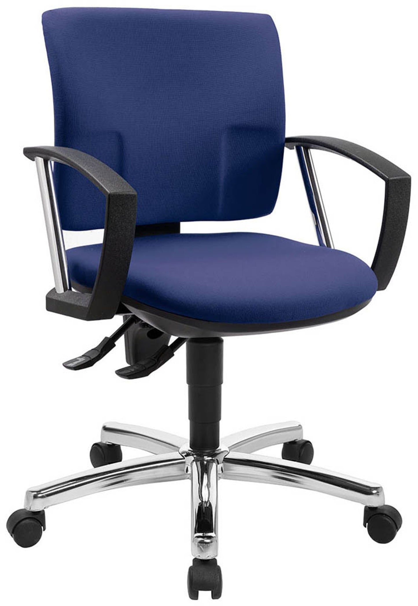 Topstar Bürostuhl Pro 30 chrom, Stoff, Gestell chrom