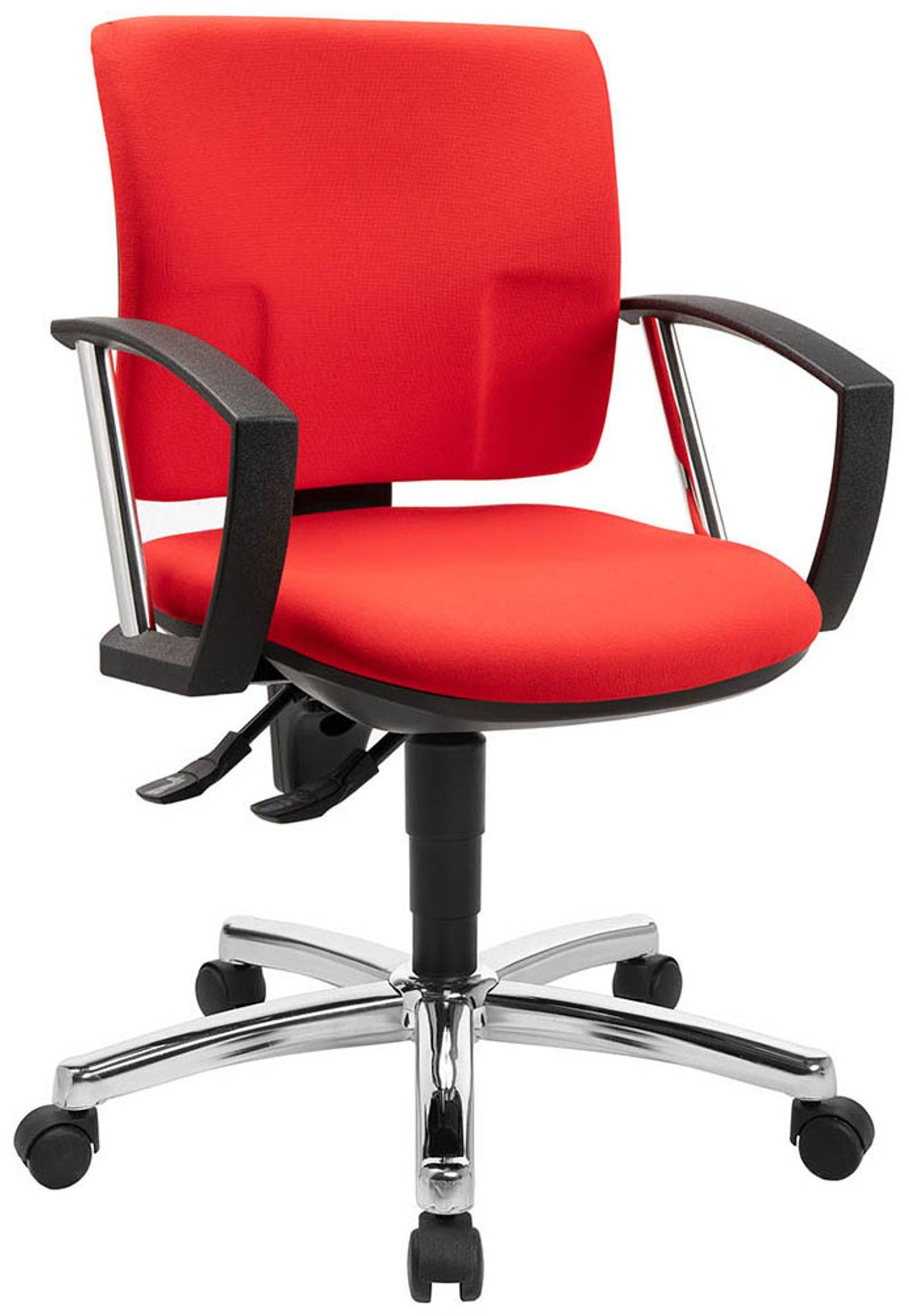 Topstar Bürostuhl Pro 30 chrom, Stoff, Gestell chrom
