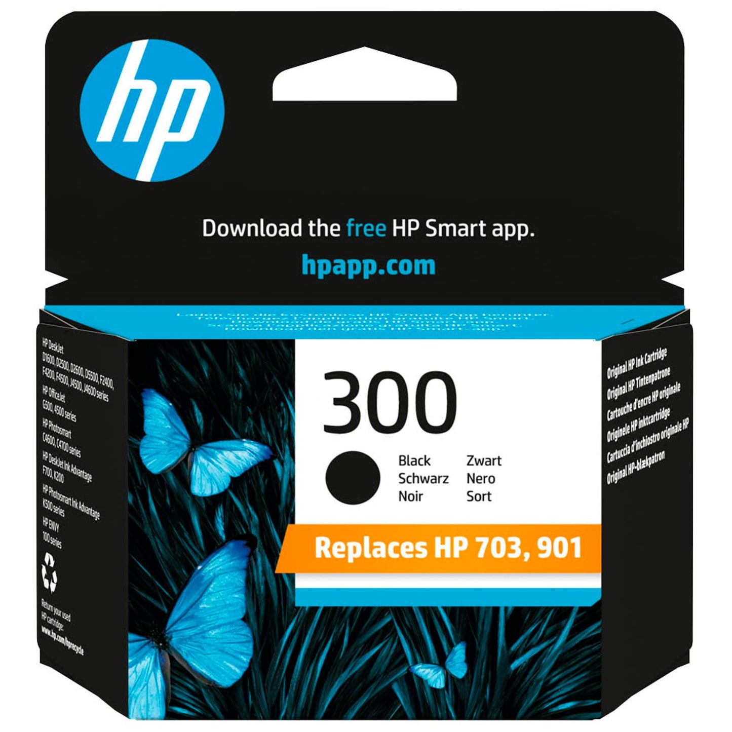 HP 300 () schwarz Druckerpatrone | CC640EE