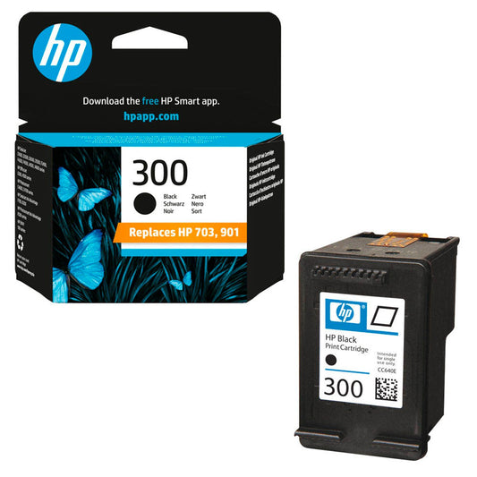 HP 300 () schwarz Druckerpatrone | CC640EE