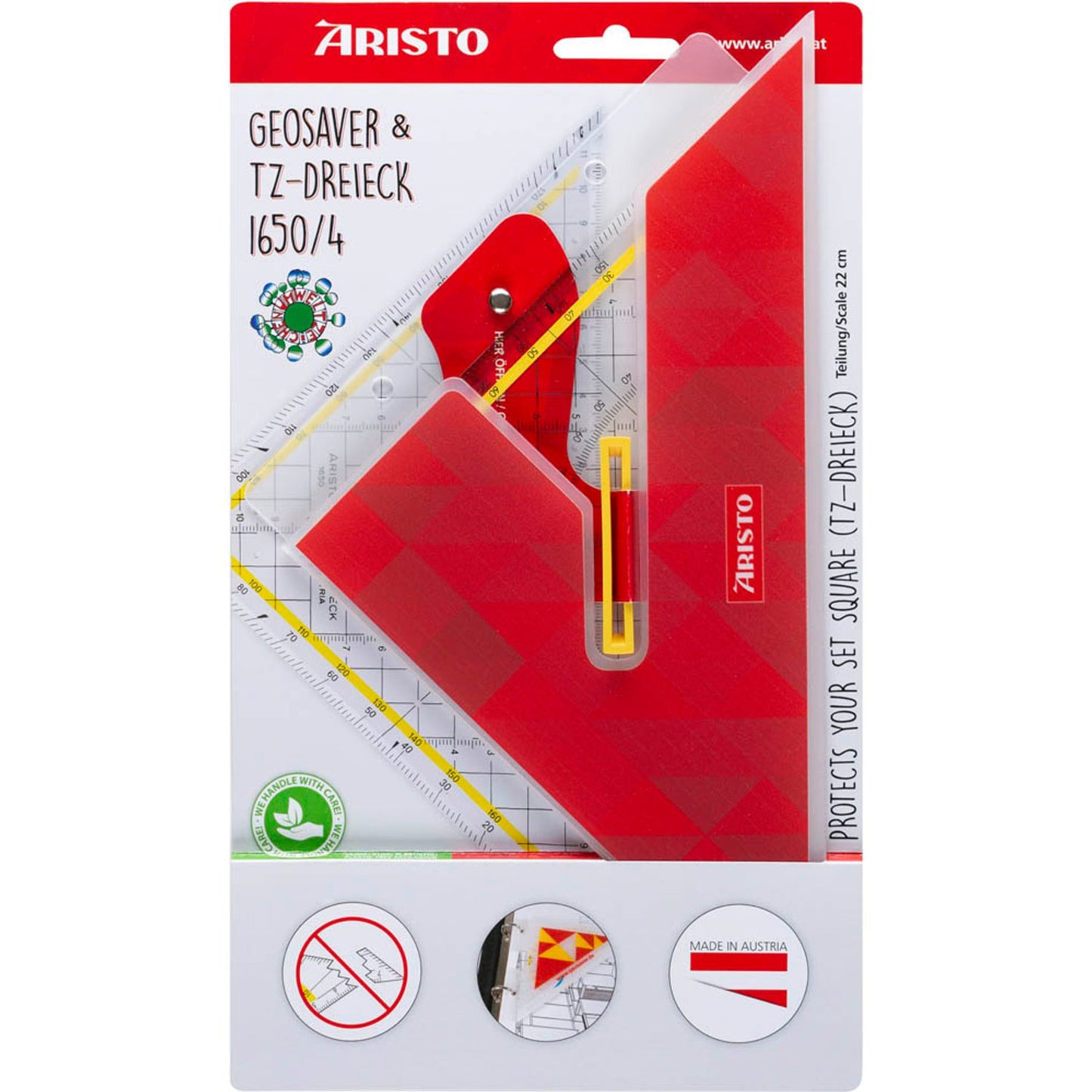 ARISTO Geometrie-Dreieck 25,0 cm | AR17679B