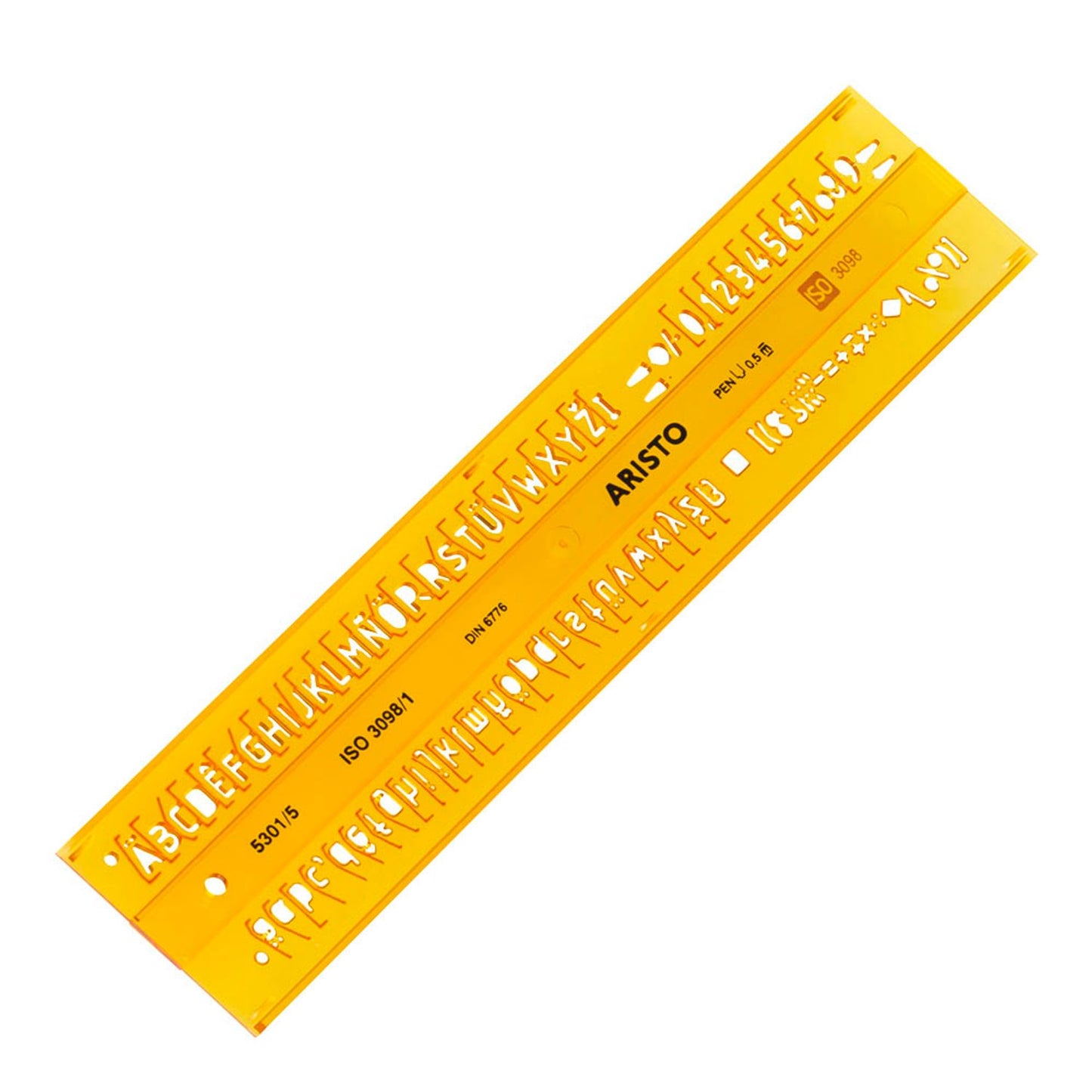 ARISTO Zeichenschablone gelb | AR301/5