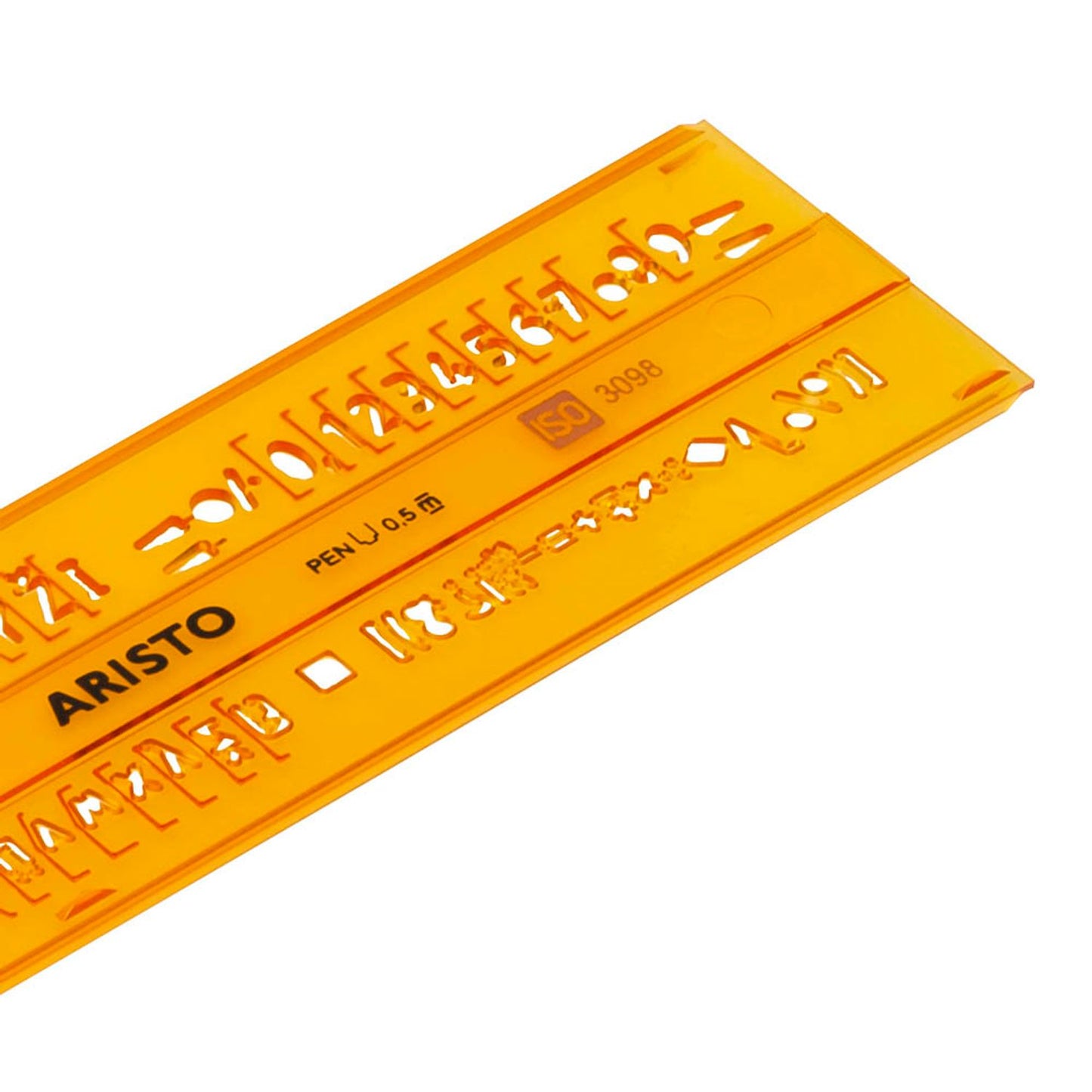ARISTO Zeichenschablone gelb | AR301/5