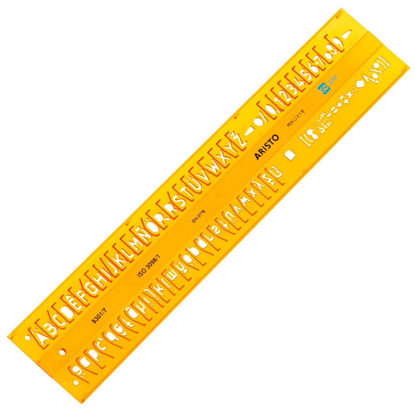 ARISTO Zeichenschablone gelb | AR5301/7