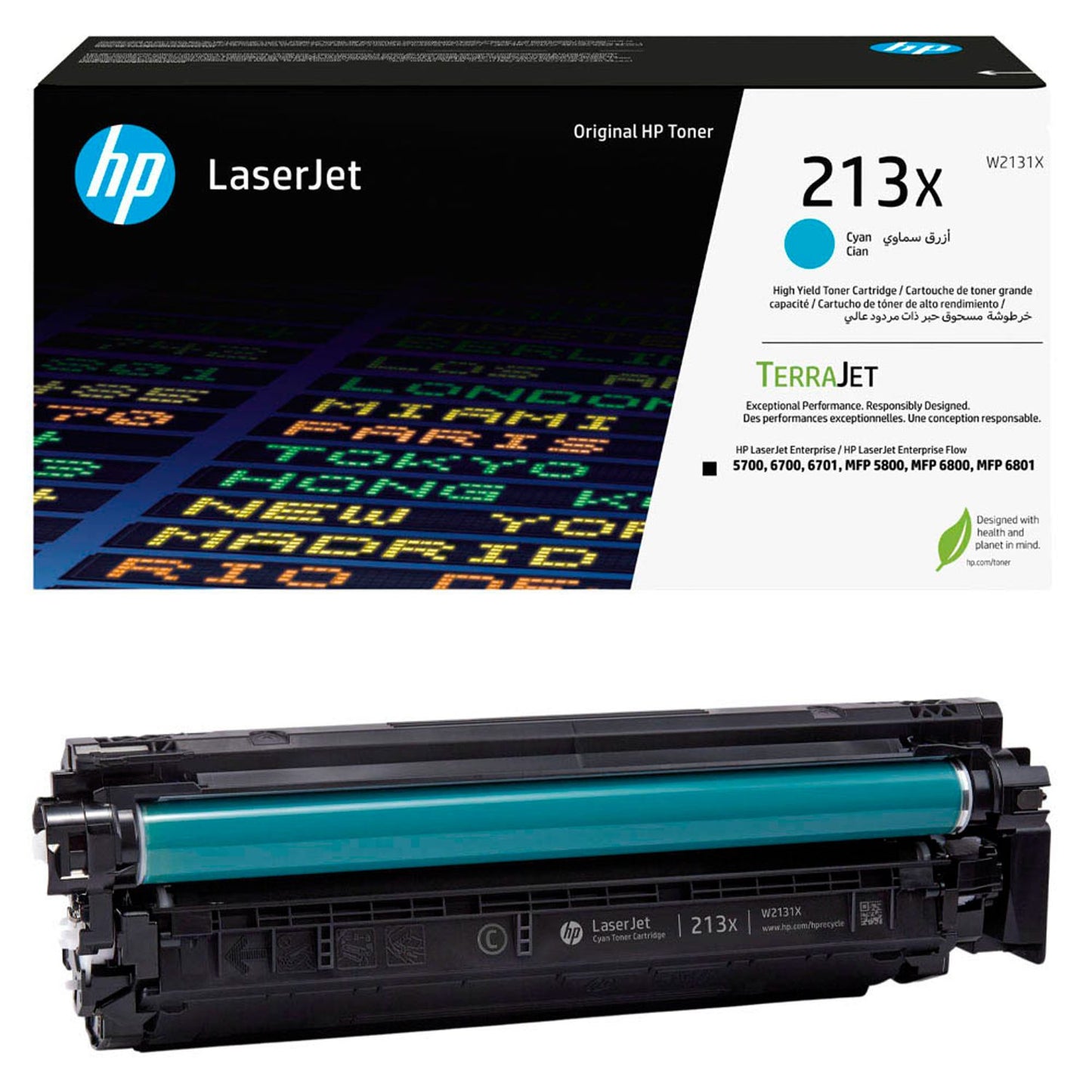 HP 213X () cyan Tonerkartusche | W2131X