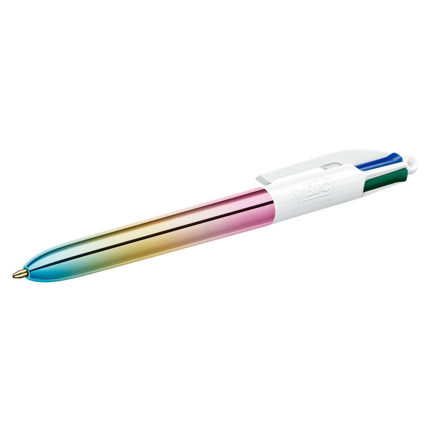 BIC 4-Farben-Kugelschreiber GRADIENT mehrfarbig, Schreibfarbe: farbsortiert | 511034