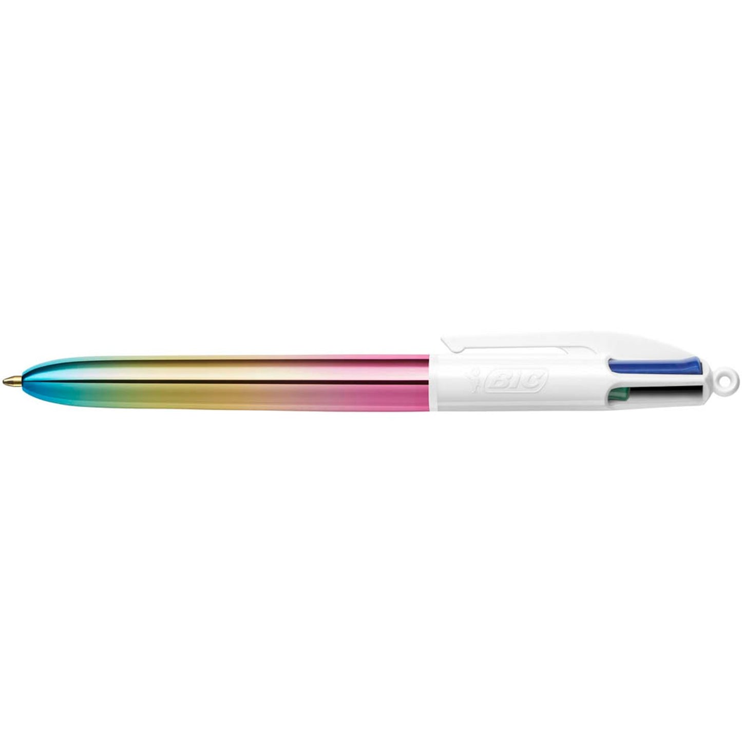 BIC 4-Farben-Kugelschreiber GRADIENT mehrfarbig, Schreibfarbe: farbsortiert | 511034