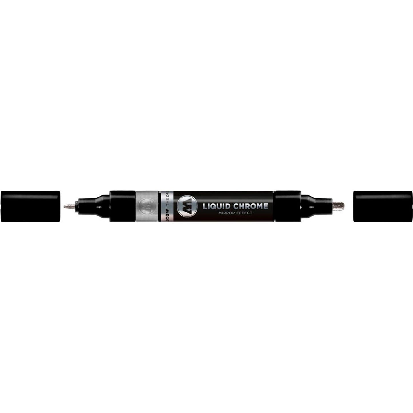 MOLOTOW Chrome Twin Acrylstift silber 1,5 - 4,0 mm | MO703107