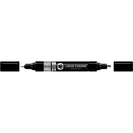 MOLOTOW Chrome Twin Acrylstift silber 1,5 - 4,0 mm | MO703107