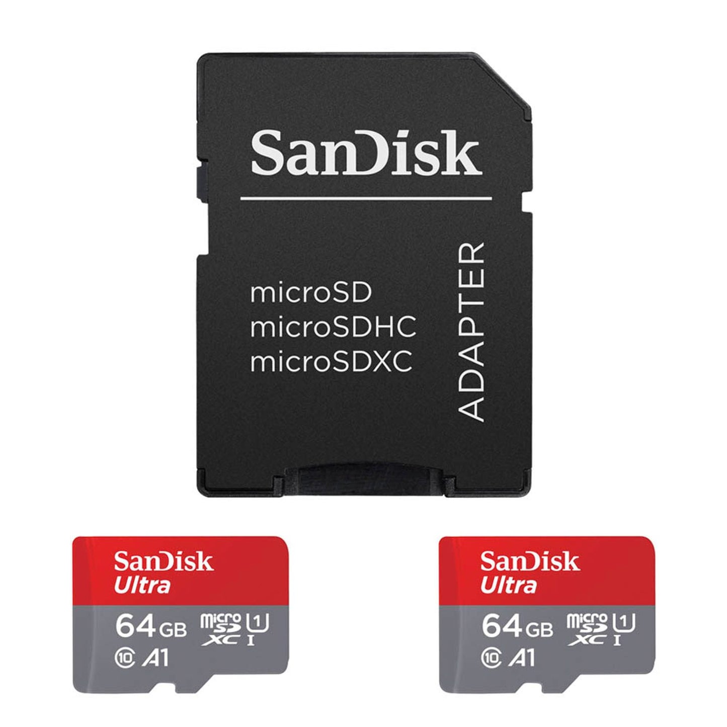 2 SanDisk Speicherkarten microSDHC Ultra