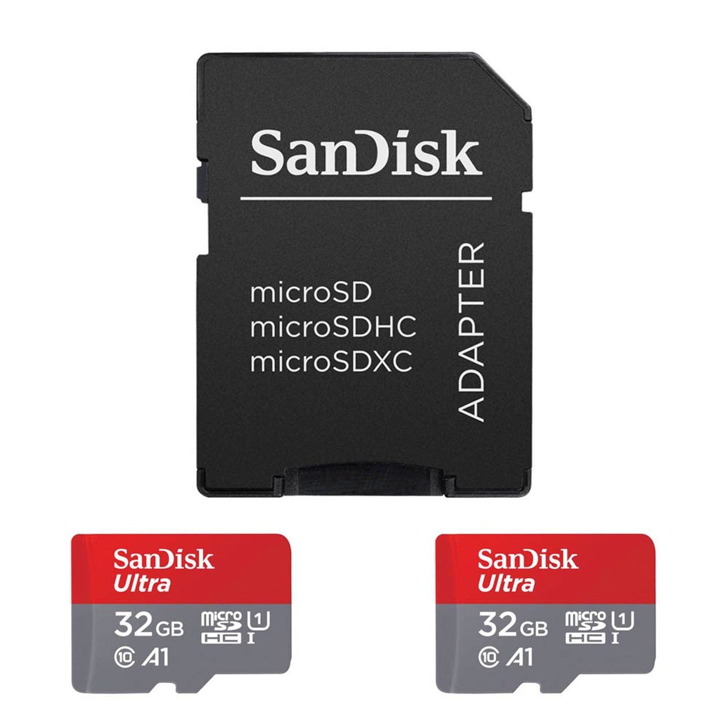 2 SanDisk Speicherkarten microSDHC Ultra