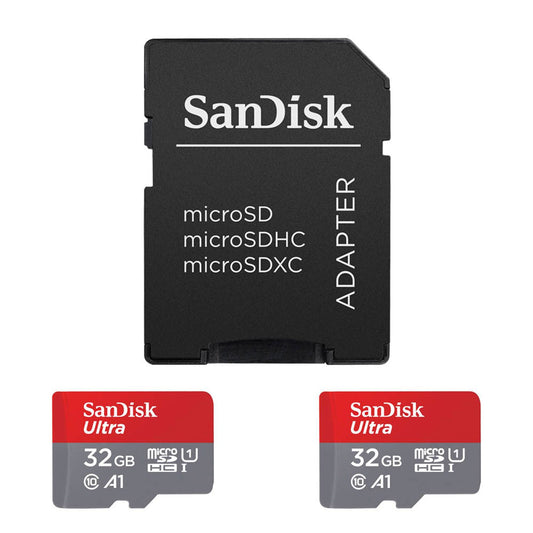 2 SanDisk Speicherkarten microSDHC Ultra