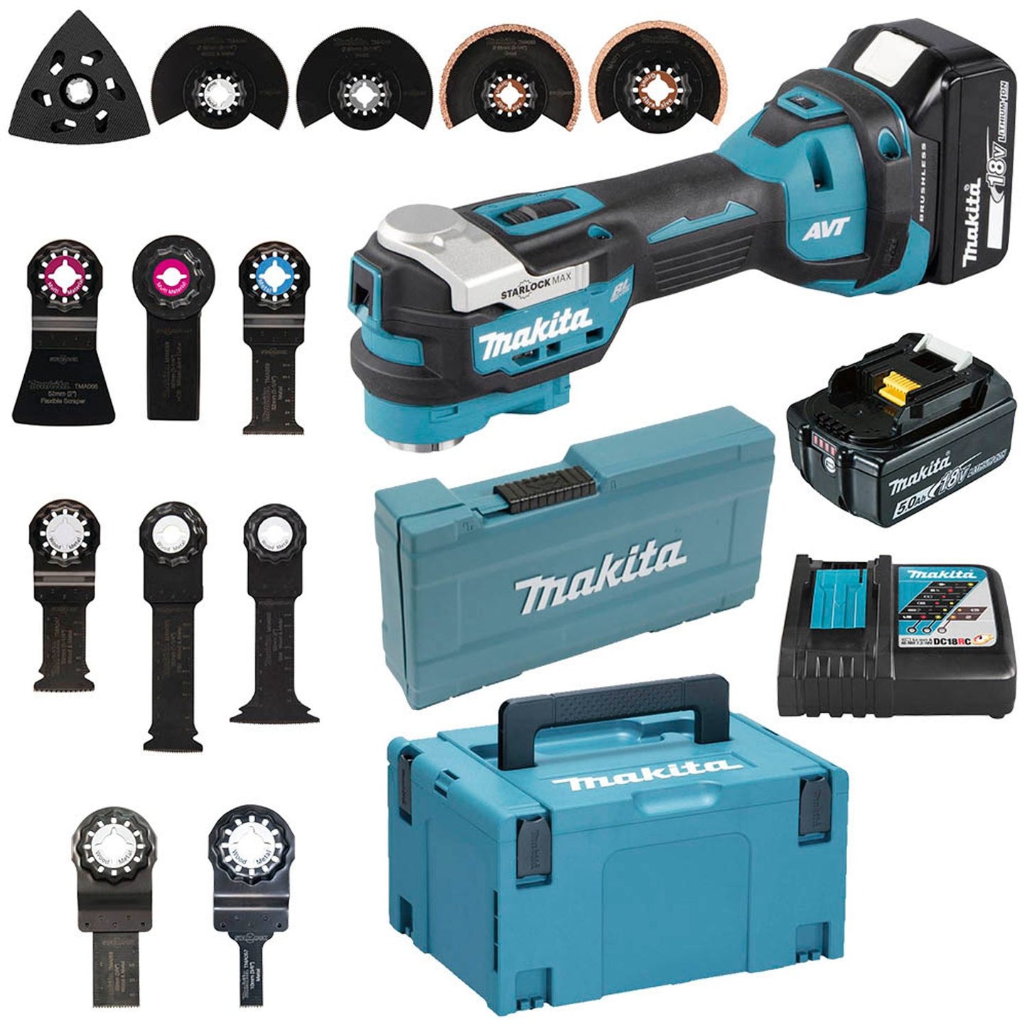 makita Akku-Multifunktionswerkzeug 18,0 V