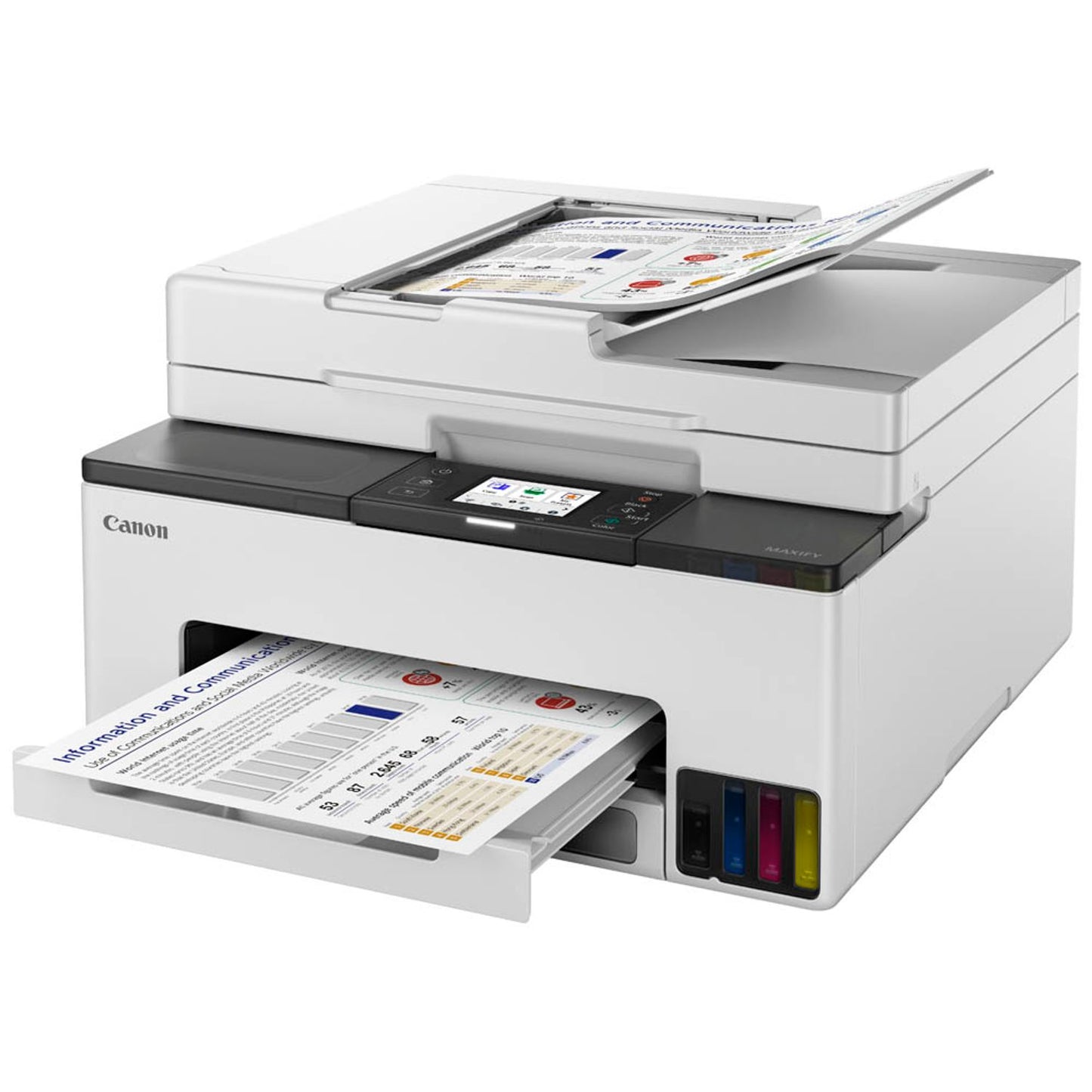 Canon MAXIFY GX2050 4 in 1 Tintenstrahl-Multifunktionsdrucker grau | 6171C006